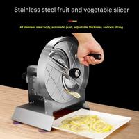 Roestvrijstalen Handmatige Groentesnijmachine Commerciële Fruit-En Groentesnijmachine Ui-Citroensnijmachine