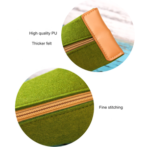 Bolsa de Almacenamiento de Papelería Novedosa al por Mayor a Precio Competitivo, Portalápices de Fieltro, Impermeable, con Cierre Superior, Multifuncional y Plegable - Product Image 6