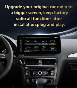 CarPlay inalámbrico Android 10,25 "pantalla táctil para Audi Q5 2009-2016 juego de coche inteligente navegación Radio Multimedia FUNCIÓN DE <span class=keywords><strong>Youtube</strong></span> - Product Image 2