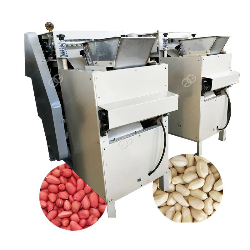 ステンレス鋼ピーナッツひよこ豆処理分離アーモンドナッツピーリングマシンウェットウェイアーモンドピーラー