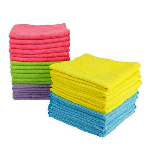 80% <span class=keywords><strong>Polyester</strong></span> 20% <span class=keywords><strong>Polyamide</strong></span> 40x40cm sợi nhỏ xe làm sạch vải sợi nhỏ rửa xe detaliing đánh bóng khăn - Product Image 3