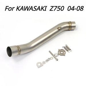 Silencieux d'échappement de <span class=keywords><strong>moto</strong></span> pour KAWASI Z800 2013-2016 Z750 2007-2014, tuyau de liaison intermédiaire d'échappement, Z750 Z800 - Product Image 5