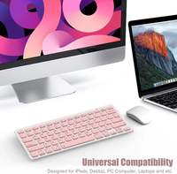 Teclado en Árabe Personalizado, Silencioso, Ergonómico, Mini Teclado Pequeño y Económico, con Certificación Rohs, Ce, Fcc, Bluetooth