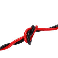 Ventas calientes 16/18AWG Cable de alambre de altavoz azul/blanco para Car Home o RV Cable de audio CCA