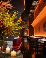 Service de conception d'intérieur pour salle de banquet d'hôtel sur mesure, rendu 3D, solution de projet clé en main tout-en-un