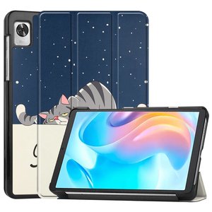 Étui intelligent en cuir à trois volets avec support pour <span class=keywords><strong>tablette</strong></span> <span class=keywords><strong>Realme</strong></span> <span class=keywords><strong>Pad</strong></span> <span class=keywords><strong>Mini</strong></span> 8.7 "2022 - Product Image 1
