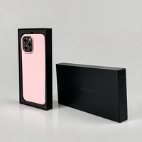 Vente en gros d'usine, emballage personnalisé pour boîte de téléphone, emballage de boîte de téléphone noir mat pour boîte de téléphone générique