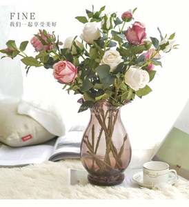 Vente flash - Plantes et fleurs artificielles blanches, jaunes, bleues et rouges pour la décoration de la maison, du jardin et des mariages - Fleurs 2023 - Product Image 3