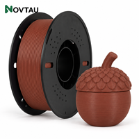 Filament en plastique PLA mat Novtau pour imprimante 3D, idéal pour le prototypage de bureau et la création de modèles