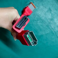Cable de Diagnóstico ABS para Camiones Xtruck de 12 Pines para el Sistema ABS de Remolques Knorr, Escáner de Diagnóstico para Remolques de Servicio Pesado