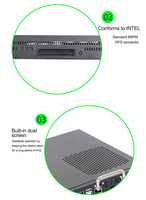 Computadora Industrial Integrada, 8GB RAM, 256GB SSD, WiFi, Gestión Térmica, PC Industrial y Accesorios en Stock, Doble HDMI 4K
