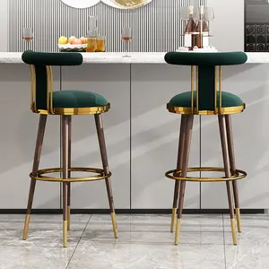 Wholesale Cheap Kitchen Modern Bar Stool Chairs Colorful High Chairs For Counter Bar Stool