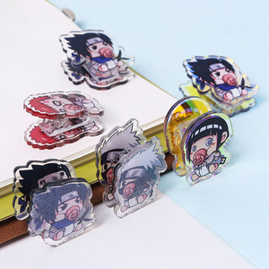 Clips de Acrílico y PP Personalizados al por Mayor, Clips de Almacenamiento con Personajes de Anime y Dibujos Animados para Estudiantes y Oficinas, Accesorios Decorativos para Escritorio - Product Image 4