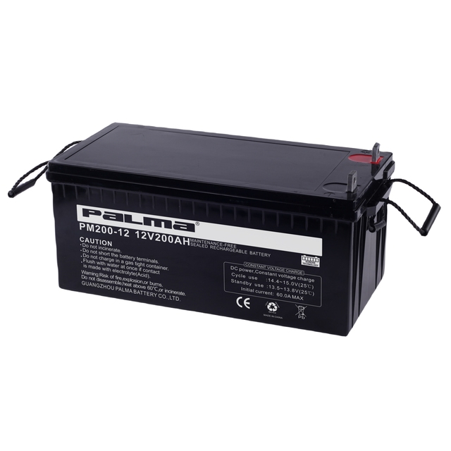 12V 200Ah Sealed AGM Deep Cycle VRLA Battery 100 Amp Lead Acid Battery UPS for Electric Wheelchairs and Lighting Applications