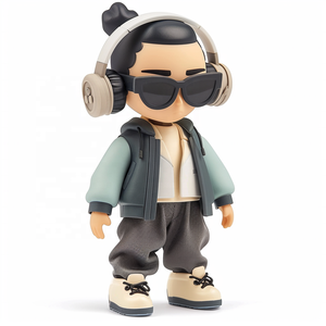 カスタム デザイナー OEM アート ホームデコ プラスチック トイ アクションフィギュア - Product Image 2