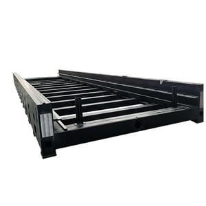 Structure en acier sur mesure, composant métallique soudé au laser pour pièces de machine de découpe de métal - Product Image 1