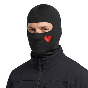 Nuevo Protector Facial Táctico Ligero con Logotipo Personalizado, Pasamontañas Transpirable con Protección UV, Cubrecuello Elástico para Actividades al Aire Libre - Product Image 3