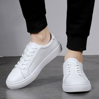 OEM ODM Chaussures de sport en cuir véritable de haute qualité avec logo personnalisé, design de baskets blanches, chaussures décontractées pour hommes, chaussures personnalisées