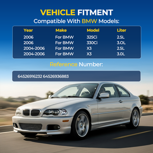 2006 pour BMW 325Ci & <span class=keywords><strong>330Ci</strong></span> 2.5L 2004-2006 pour BMW X3 2.5L <span class=keywords><strong>Compresseur</strong></span> AC Système de Climatisation pour 2004-2006 pour BMW X3 - Product Image 2