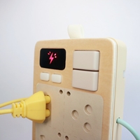 Tableau d'activités en bois Montessori avec prises sensorielles en silicone, jeu d'association, simulation éducative avec lumières et sons pour l'apprentissage précoce