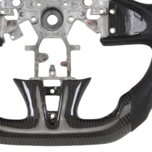Volante Deportivo de Fibra de Carbono y Cuero Perforado de Fabricación Exquisita, Venta Directa de Fábrica, para Infiniti Q50 Q60 <span class=keywords><strong>Q70</strong></span> - Product Image 5