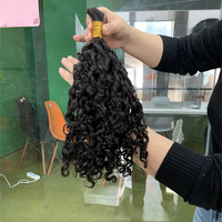 H162 gelombang air jumlah besar rambut untuk mengepang rambut manusia Virgin harga grosir kualitas tinggi rambut jumlah besar tersedia