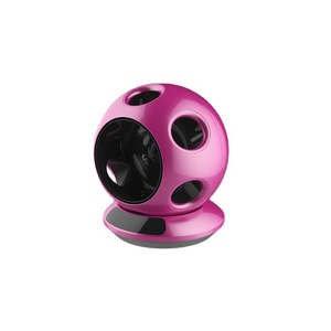 Ventilateur de table sans pales de style football avec télécommande, 220V DC, vent naturel, tête oscillante, minuterie jusqu'à 8 heures - Product Image 2