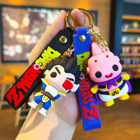 Nouveau Porte-clés Anime Dragon Ball de Dessin Animé, Porte-clés Démon Beijita, Accessoires pour Voiture et Sac