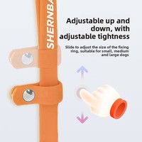FT-8104 Shenbao Corde suspendue classique en silicone renforcé et épaissi, colorée, de Shanghai, pour table de toilettage et bain de chien