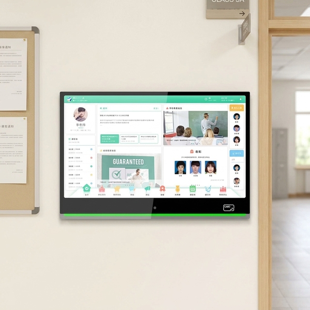21.5inch 1080p Touch Screen Rockchip Quad Core Android Tablet Pc POE NFC USB Wi-Fi LED Light Business School Digital Signage