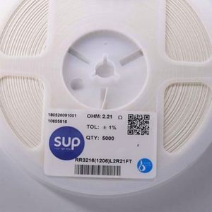Bulk Discount RR3216 1206L2R21FT 1206 3216 Resistors Chip Resistors SMD Resistors 2.21ohm 1% 1/4W Thick Film Resistor - Product Image 1