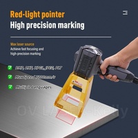 Machine de marquage laser portable en acier inoxydable pour codes QR, logos et codes-barres, légère et mini, pour utilisation en extérieur
