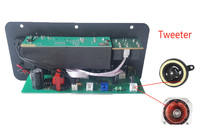 8-18 inç hoparlör D10 oto güç amplifikatörü mikrofon ayarlanabilir yankı üreticisi anma 30W bluetooth araç ses