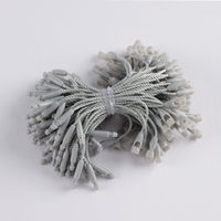 Cadeau en coton blanc vêtements étiquette de prix chaîne étiquette volante corde suspendue pour étiquettes de vêtements étiquette de bagage