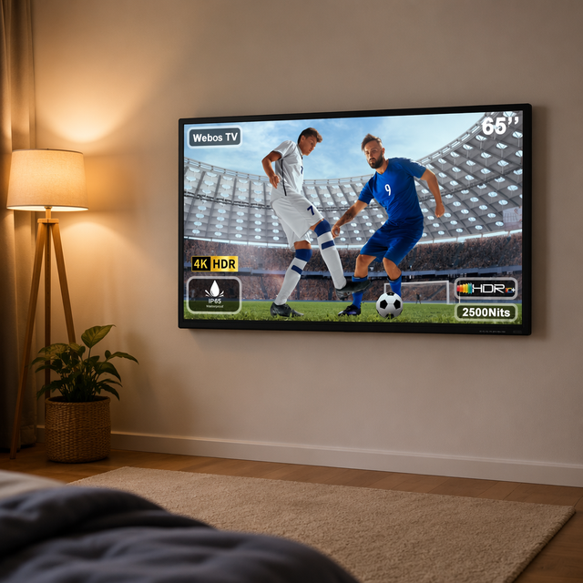 Outdoor/Indoor Sunlight Readable 65 75 86 Inch 1000nits 4K LCD Smart TV Waterproof IP65 High Brightness Display Commercia in US