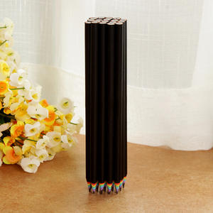 Umwelt freundliche benutzer definierte billige HB 2B Holz farbigen Regenbogen Standard Bleistift für Schulkinder - Product Image 3