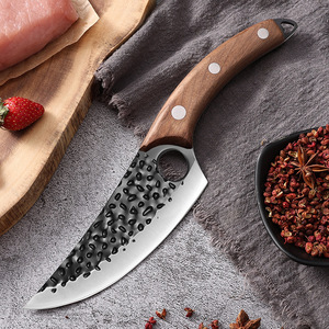 In acciaio inossidabile martellato coltello per macellazione forgiato per scimitarre e tagliare il coltello per suini bovini ovini - Product Image 2