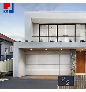 <span class=keywords><strong>Porte</strong></span> de <span class=keywords><strong>garage</strong></span> <span class=keywords><strong>sectionnelle</strong></span> électrique automatique en aluminium noir 8x8 10x10 avec panneau isolé encastré – Vente en gros - Product Image 4