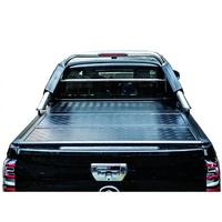 Couverture de benne coulissante à trois volets pour Chevrolet Colorado S10, en aluminium rigide, imperméable
