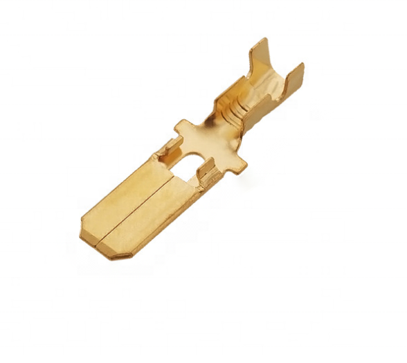 6.3mm faston 250 terminal automotive connector brass terminal DJ6118-6.3B 8230-4042