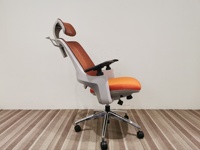 GT1 Chaise de bureau réglable de luxe à usage intensif avec design moderne Mesh Boss Director Chaise de direction pour espace de bureau moderne
