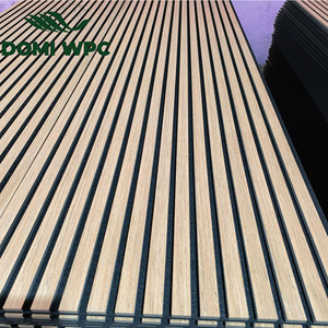 Panneau acoustique en bois Akupanel moderne, panneau mural acoustique en placage de bois MDF haute densité, style design moderne - Product Image 6