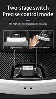 Lámpara Frontal LED Recargable USB-C con Sensor de Movimiento para Gorra de Béisbol, 180 °   Ajustable, manos libres, con indicador de batería para exteriores