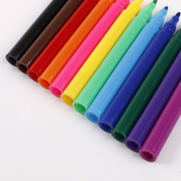 12 stylos marqueurs de couleur pour enfants, petits, éducatifs, pour le dessin à la main