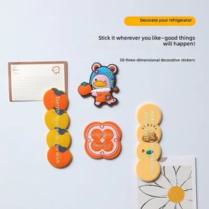 Adesivi Portafortuna Stile Cartone Animato, Design Casuali Carini, Magneti per Frigorifero 3D in Resina Sintetica Personalizzati, Vendita all'Ingrosso - Product Image 2