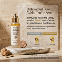 Sérum en spray pour le visage à la truffe blanche, hydratation légère et brume fine pour une peau éclatante (Marque Blanche)