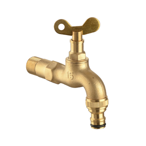 Robinet en laiton massif de qualité export, 3/4 pouce, verrouillable, pour les ventes sur le marché international - Product Image 4