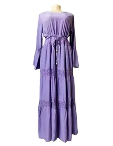 NEW ARRIVAL MUSLIM FASHION DRESS FOR SUMMER flower dress