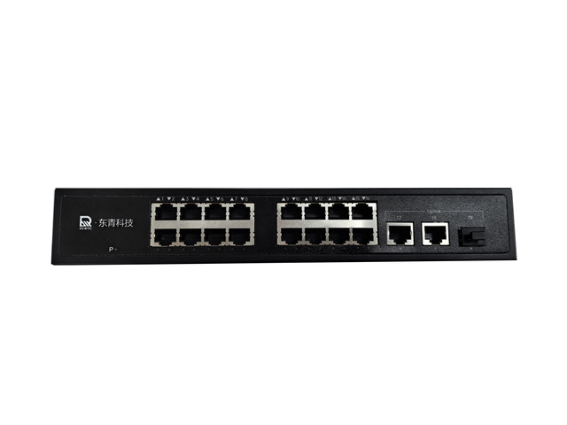 Industrial Ethernet Switch 100V 19 Port Gigabit Switch Ethernet  POE RJ45