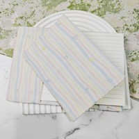 Housse de livre en tissu Cœur Arc-en-ciel réglable, protège-journal réutilisable pour agenda, carnet et décoration